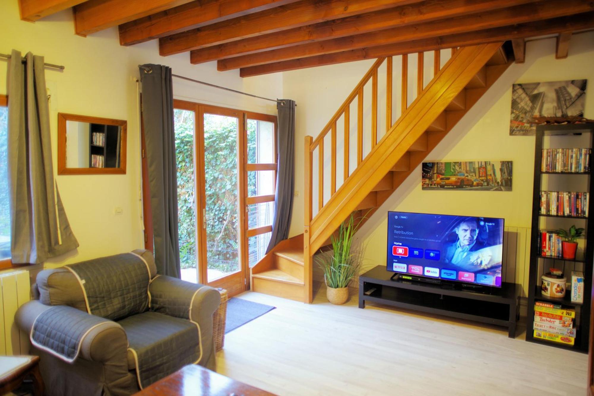 נאנטר Maison De Charme Avec Jardin A 10Mn De Paris מראה חיצוני תמונה