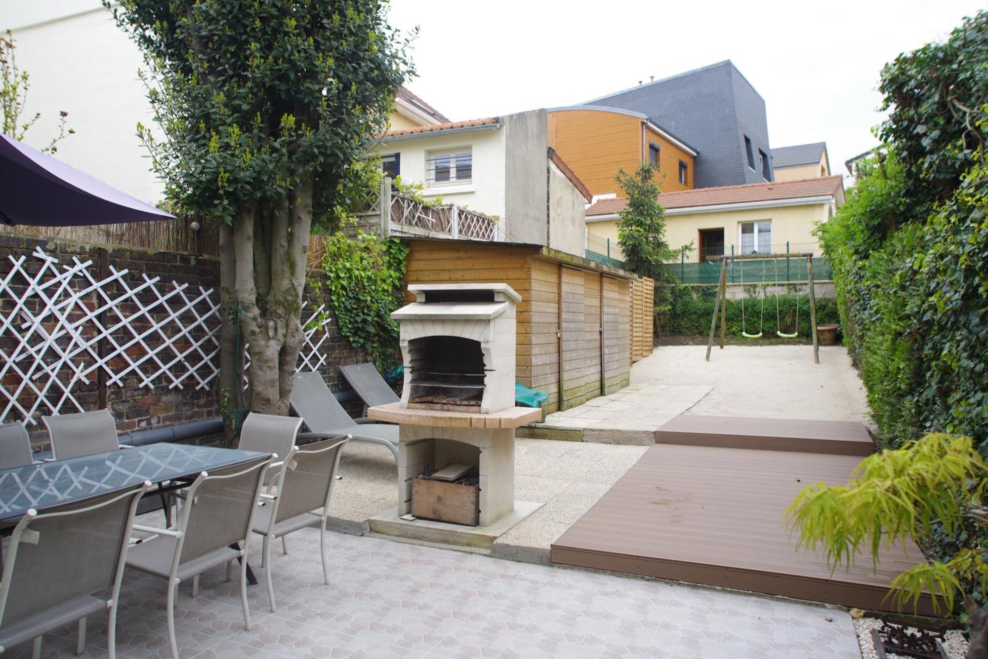 נאנטר Maison De Charme Avec Jardin A 10Mn De Paris מראה חיצוני תמונה